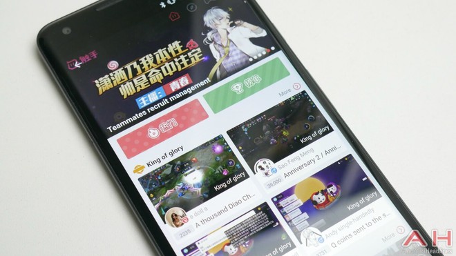  Chushou là nền tảng livestream game di động đang lên như diều gặp gió tại Trung Quốc. 