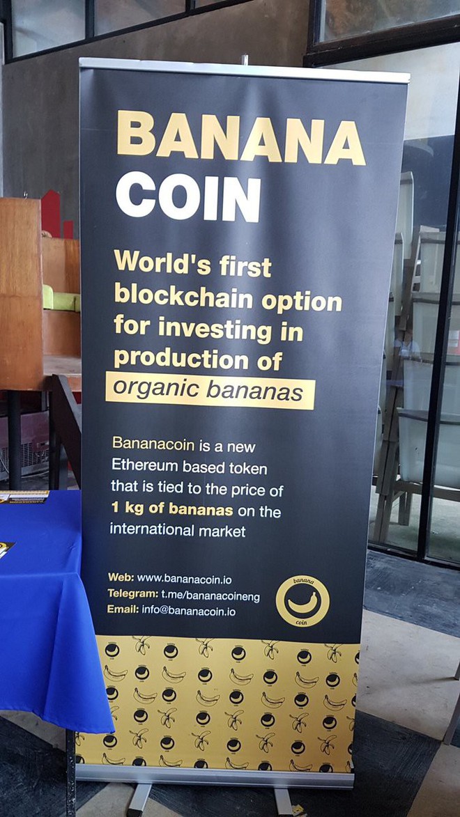  Giá trị của đồng Bananacoin được liên kết chặt chẽ với giá tiền một 1kg chuối. 