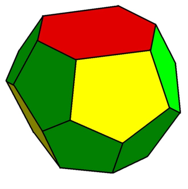  Tetrakaidecahedron được đề xuất vào năm 1887 bởi nhà vật lý, kỹ sư toán học William Thomson, người gọi nó là hình dạng tốt nhất để xây dựng mọi cấu trúc trong không gian 