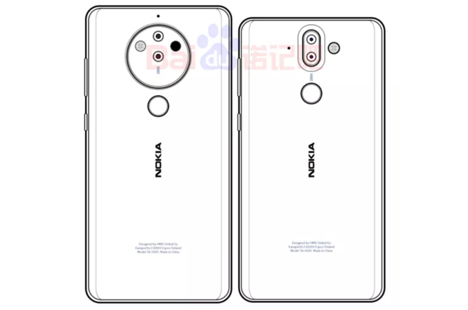 Lộ diện bản vẽ phác thảo Nokia 9 và Nokia 10 - Ảnh 1.