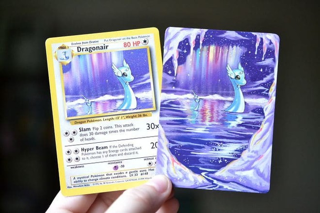 Biến thẻ bài Pokémon cũ kỹ thành tranh hoạt hình đầy màu sắc, người nghệ sĩ tài ba này đang khiến internet phải mê mẩn - Ảnh 9.