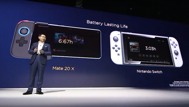 Bỏ qua các smartphone khác, Huawei Mate 20X trực tiếp đọ khả năng chơi game với Nintendo Switch - Ảnh 2.