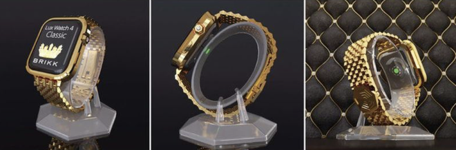 Với kim cương quý hiếm và dây đeo bằng vàng, mẫu Apple Watch Series 4 được Brikk độ lại có giá lên tới trên 1 triệu USD - Ảnh 2.