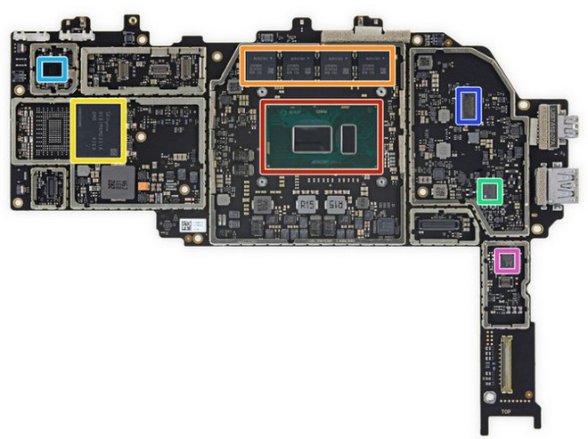 iFixit: Sửa Microsoft Surface Pro 6 cực kỳ khó, xác định hỏng là chỉ có bán xác để mua máy mới mà thôi - Ảnh 4.