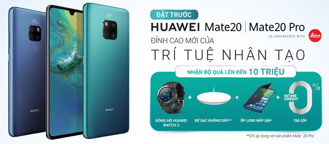 Cuộc chiến khuyến mãi ở phân khúc 20 triệu: Mua Galaxy Note9 tặng TV, mua Huawei Mate 20 tặng đồng hồ 6,5 triệu - Ảnh 3.
