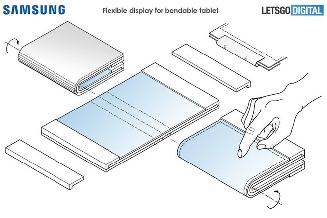Sau smartphone và laptop, Samsung tiếp tục hé lộ tham vọng phát triển tablet màn hình gập - Ảnh 1.