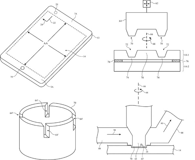 Apple muốn loại bỏ tai thỏ bằng cách khoan lỗ trên màn hình - Ảnh 1.