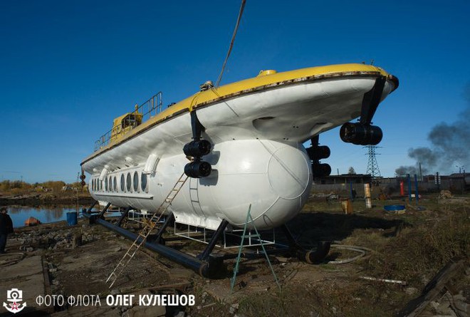 Xót xa số phận chiếc tàu ngầm du lịch đầu tiên của Liên Xô - Ảnh 2.