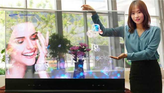 TV viền mỏng như tranh vẽ đã là gì, Samsung còn dự tính ra mắt dòng TV trong suốt vào năm 2019? - Ảnh 1.