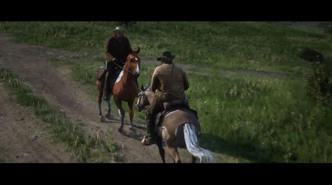Cười té ghế với những pha ngã ngựa trong Red Dead Redemption 2 do mải bật chế độ cinematic mode - Ảnh 1.
