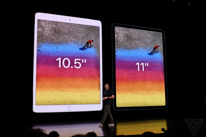 Apple giới thiệu iPad Pro mới, khung vát phẳng như iPhone 5, có Face ID, 4 viền màn hình mỏng đều, bút Apple Pencil mới sạc không dây, giá từ 799 USD - Ảnh 5.