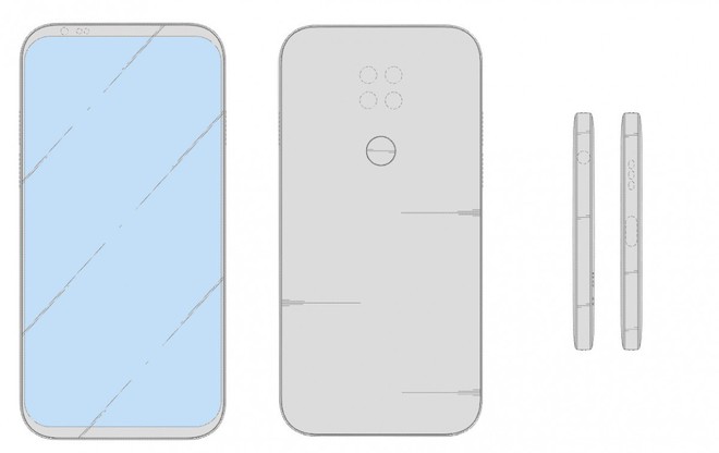 LG được cấp bằng sáng chế smartphone với 3 hoặc 4 camera sau, không có tai thỏ - Ảnh 2.