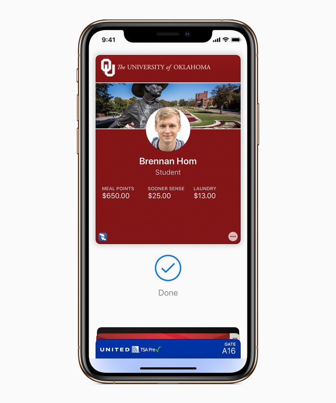 Ở Mỹ, sinh viên đã có thể dùng iPhone và Apple Watch thay cho thẻ sinh viên - Ảnh 1.
