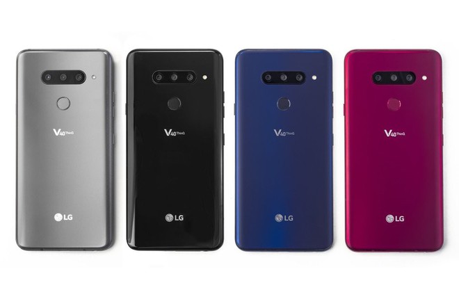 LG V40 ThinQ chính thức ra mắt, 3 camera sau có thể chụp cùng lúc, 2 camera trước, giá tới 900 USD - Ảnh 1.