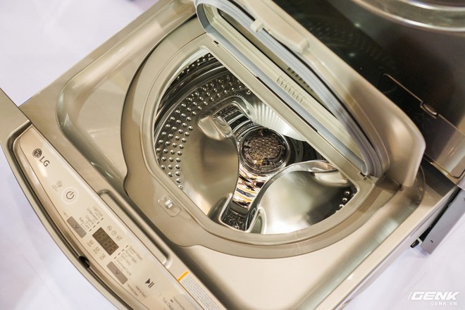 Cận cảnh máy giặt lồng đôi LG TWINWash: tích hợp công nghệ giặt hơi nước TrueSteam, hỗ trợ kết nối với smartphone - Ảnh 8.