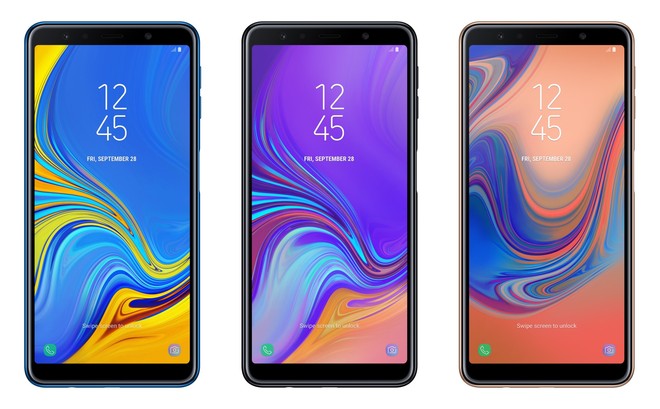 Samsung Galaxy A7 chính thức ra mắt tại Việt Nam, 3 camera sau, cảm biến vân tay bên sườn, giá 7,69 triệu - Ảnh 1.