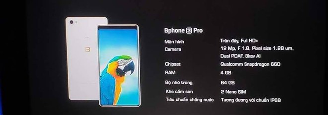 Bphone 3 và Bphone 3 Pro lộ diện trước giờ ra mắt, giá 6.99 và 9.99 triệu đồng - Ảnh 1.