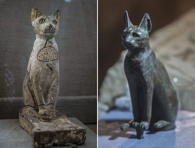 Kỳ lạ: Phát hiện nhiều xác ướp của bọ hung và mèo tại một ngôi mộ Ai Cập cổ đã 4.500 năm tuổi - Ảnh 5.