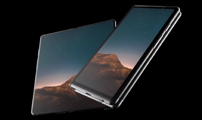 Ngắm nhìn concept smartphone màn hình gập Samsung Galaxy F tuyệt đẹp - Ảnh 3.