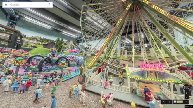 Google chế tạo chiếc xe Street View thu nhỏ, để giúp chúng ta có thể tham quan bên trong mô hình lớn nhất thế giới - Ảnh 19.