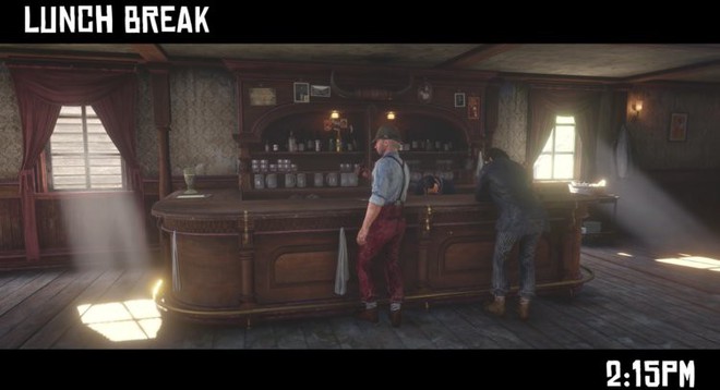 Youtuber theo chân NPC của Red Dead Redemption 2 trong 1 ngày và phát hiện ra game này chi tiết quá - Ảnh 13.