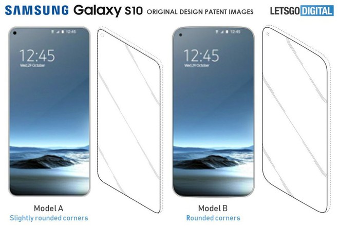 Sáng chế mới của Samsung hé lộ thiết kế tuyệt đẹp của Galaxy S10 - Ảnh 1.