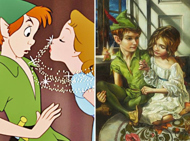 Bất ngờ trước vẻ đẹp của các nhân vật hoạt hình Disney khi được tái hiện bằng tranh sơn dầu - Ảnh 9.