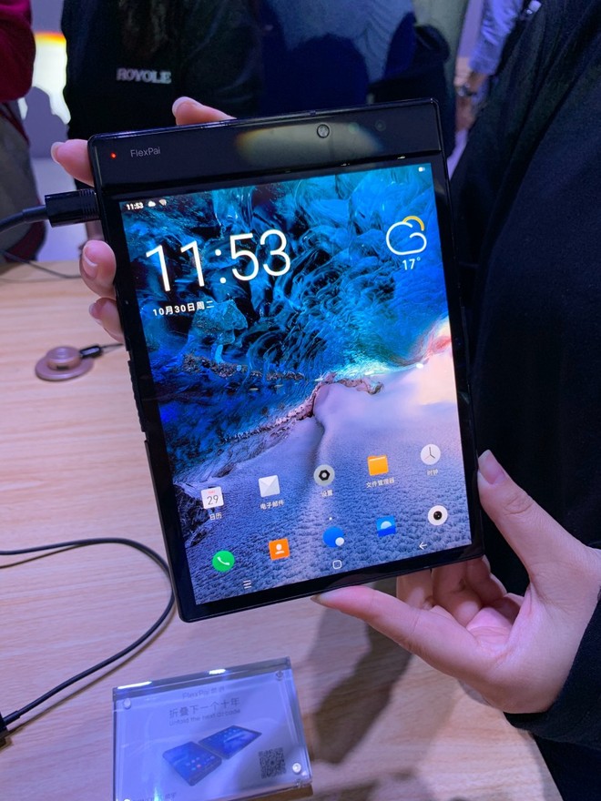 Thông số chi tiết và ảnh cận cảnh FlexPai, smartphone màn hình gập đầu tiên trên thế giới tới từ Trung Quốc - Ảnh 1.
