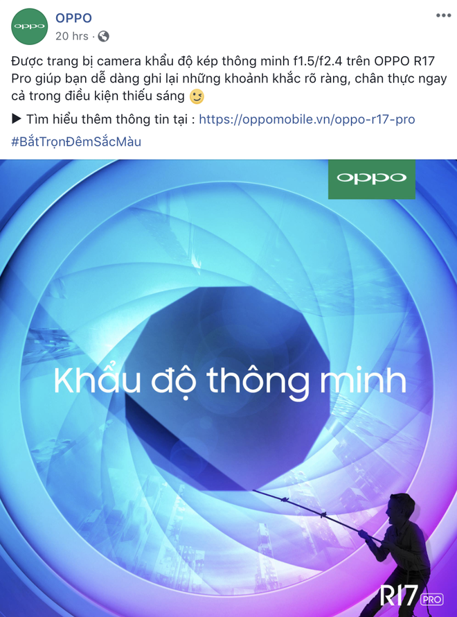 Oppo chính thức khẳng định sẽ bán R17 Pro tại Việt Nam: khẩu độ kép, sạc siêu nhanh - Ảnh 2.
