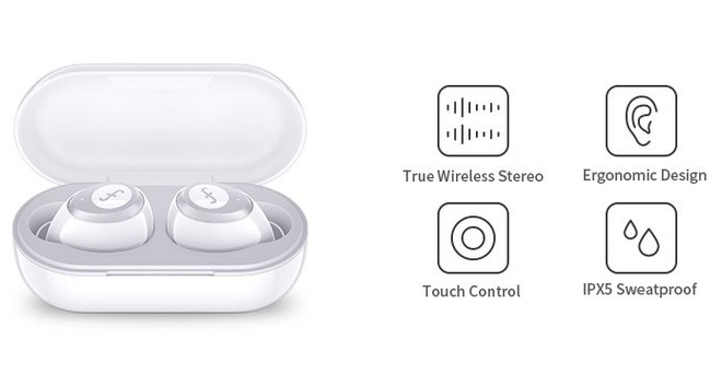 Tai nghe Funcl W1: Giá 450 nghìn mà chất lượng như 2 triệu, dùng Bluetooth 5.0, pin 18 giờ và điều khiển bằng cảm ứng - Ảnh 2.