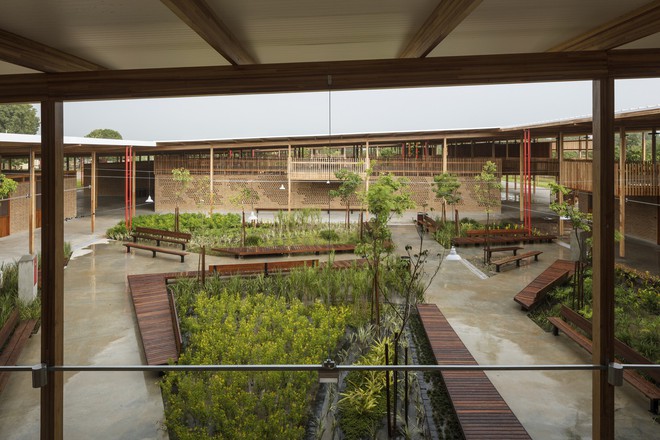 Ngôi trường làm từ gỗ và gạch bùn trong rừng nhiệt đới Brazil giành giải kiến trúc xuất sắc nhất thế giới 2018 - Ảnh 3.