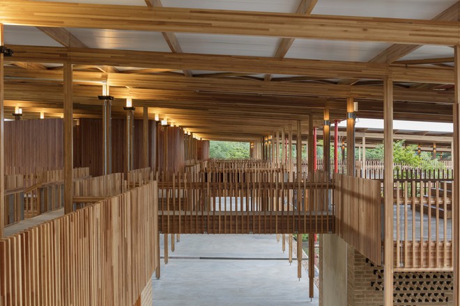 Ngôi trường làm từ gỗ và gạch bùn trong rừng nhiệt đới Brazil giành giải kiến trúc xuất sắc nhất thế giới 2018 - Ảnh 10.