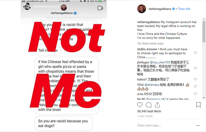 Vài dòng tin nhắn trên Instagram khiến người Trung Quốc tẩy chay Dolce & Gabbana như thế nào? - Ảnh 3.