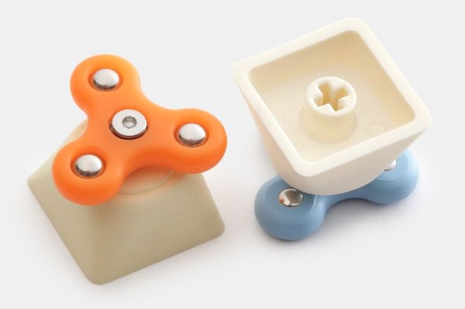 Đam mê phím cơ độc dị, chớ bỏ qua mẫu keycap fidget spinner siêu đặc biệt này - Ảnh 2.