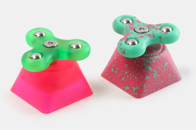 Đam mê phím cơ độc dị, chớ bỏ qua mẫu keycap fidget spinner siêu đặc biệt này - Ảnh 3.