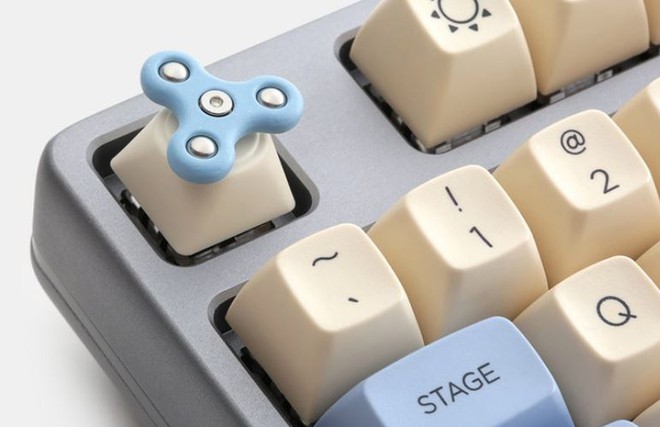 Đam mê phím cơ độc dị, chớ bỏ qua mẫu keycap fidget spinner siêu đặc biệt này - Ảnh 4.