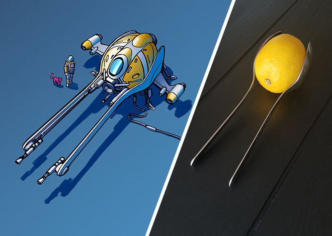 Nghệ sĩ này biến những đồ vật bình thường nhất thành tàu vũ trụ với thiết kế đậm chất viễn tưởng - Ảnh 7.