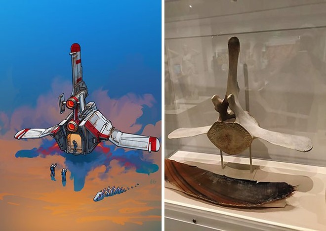 Nghệ sĩ này biến những đồ vật bình thường nhất thành tàu vũ trụ với thiết kế đậm chất viễn tưởng - Ảnh 17.