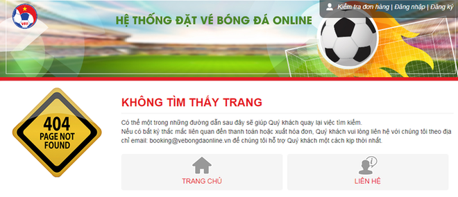  Trang web bán vé AFF Cup 2018 tê liệt, tất cả các mệnh giá đều thông báo đã bán hết hoặc chờ thanh toán - Ảnh 3.