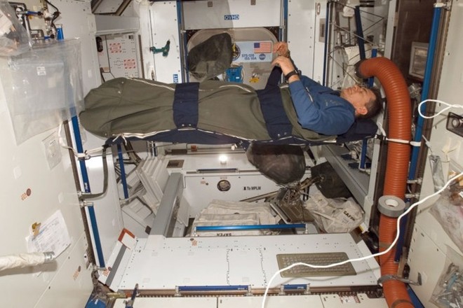 Cận cảnh cuộc sống lơ lửng bên trong trạm vũ trụ quốc tế ISS - Ảnh 18.