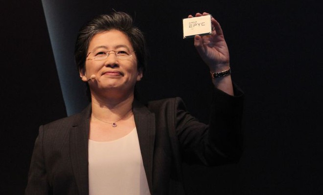 Chip Epyc của AMD sẽ được dùng trong đám mây Amazon, cổ phiếu AMD lập tức tăng mạnh, Intel đi xuống - Ảnh 1.