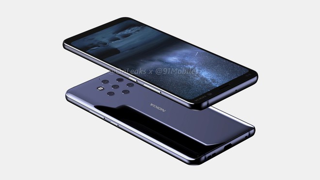 Nokia 9 PureView với 5 camera sau sẽ ra mắt vào tháng 1/2019 - Ảnh 1.