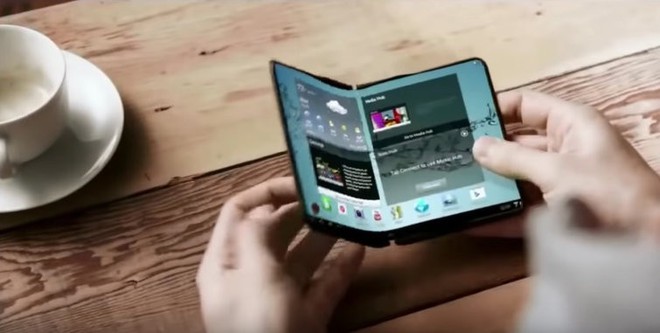 Smartphone màn hình gập của Samsung sẽ chính thức lộ diện vào đêm nay - Ảnh 1.