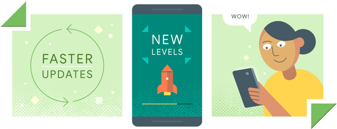 Tính năng mới của Android: bạn vẫn có thể sử dụng ứng dụng trong lúc nó đang cập nhật - Ảnh 1.