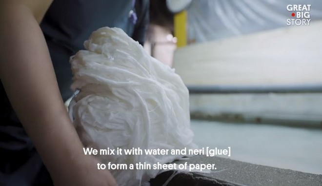 Kỳ công và tỉ mỉ, đây là cách người Nhật tạo ra loại giấy mỏng nhất thế giới - Ảnh 7.