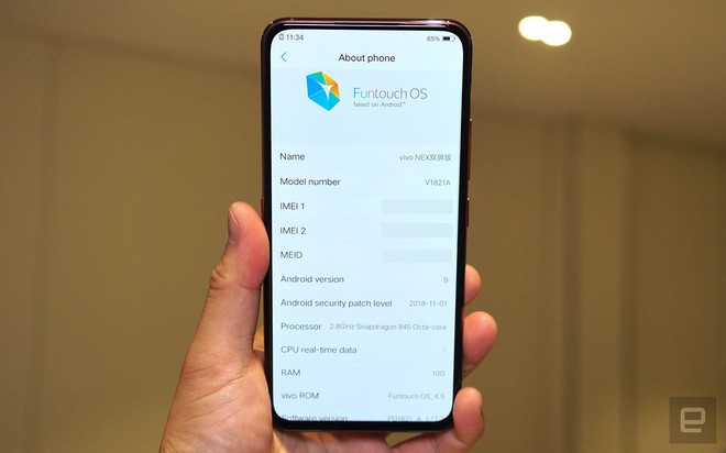 Siêu phẩm Vivo NEX Dual Display ra mắt: Thêm một màn hình phía sau, bỏ luôn camera thò thụt - Ảnh 3.