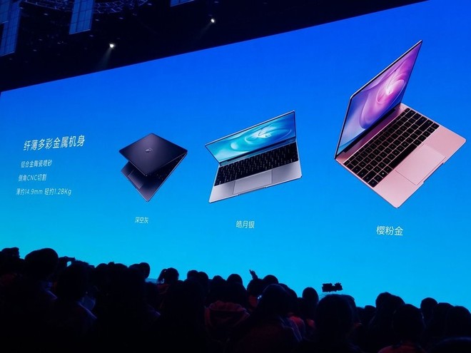 Huawei giới thiệu phiên bản MateBook 13: viền siêu mỏng, chip Intel thế hệ thứ 8, chỉ nặng 1,28kg, giá từ 725 USD - Ảnh 3.