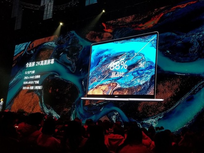 Huawei giới thiệu phiên bản MateBook 13: viền siêu mỏng, chip Intel thế hệ thứ 8, chỉ nặng 1,28kg, giá từ 725 USD - Ảnh 2.