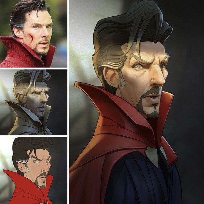 Chàng họa sỹ này biến các siêu anh hùng trong phim Marvel thành các nhân vật hoạt hình vui nhộn - Ảnh 1.