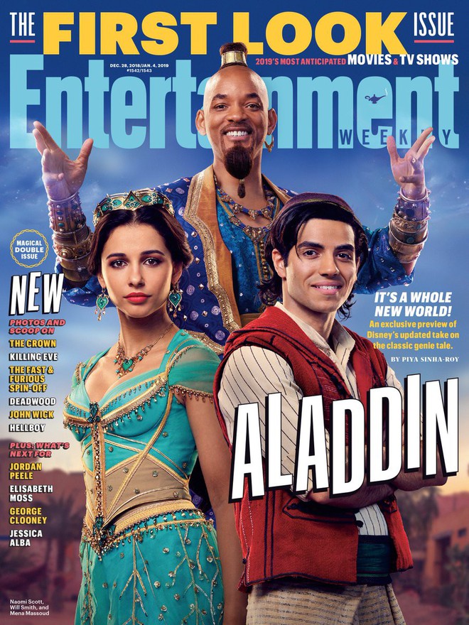 Dân mạng đồng loạt chê tạo hình sai trái của Thần đèn Will Smith trong Aladdin live-action - Ảnh 1.